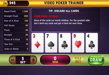 Video Poker Trainer